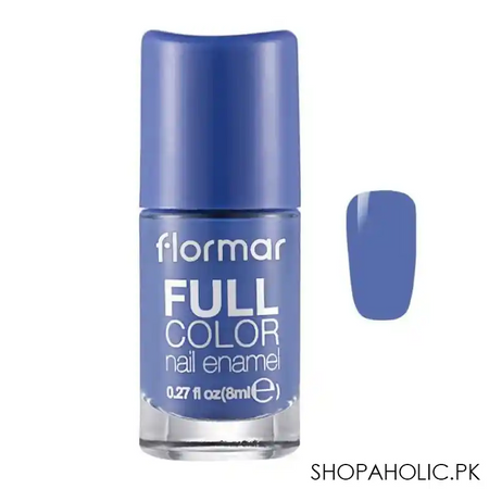 flormar full color nail enamel, fc77 aquatic, 8ml main image