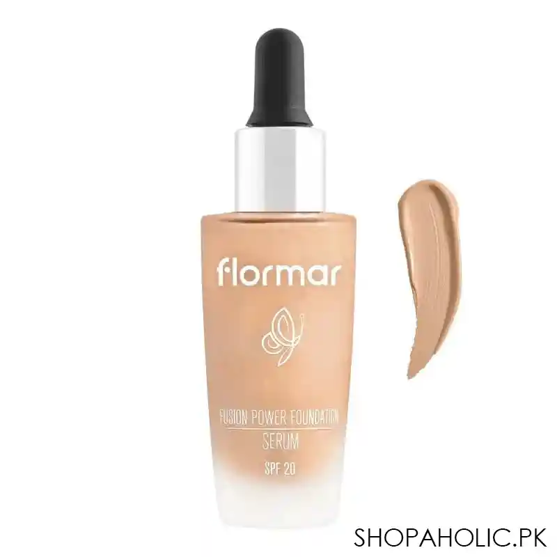 flormar fusion power foundation serum, spf20, sf070, golden neutral main image