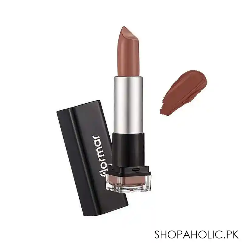 flormar hd weightless matte lipstick, 01 rosy sand main image