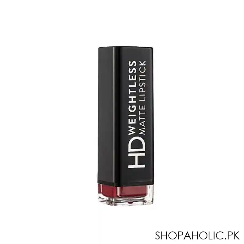 flormar hd weightless matte lipstick, 07 redness image2