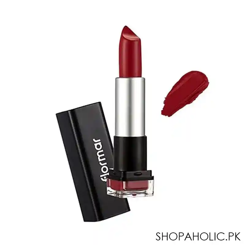 flormar hd weightless matte lipstick, 07 redness main image