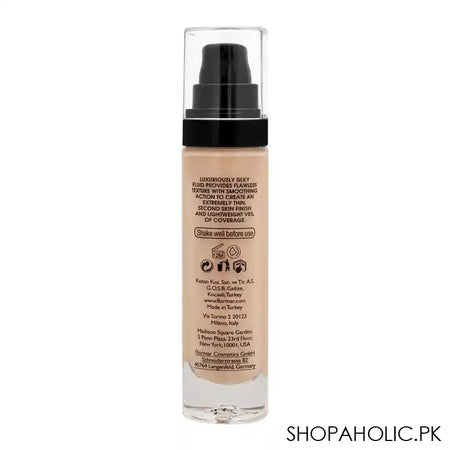 Flormar Invisible Coverage HD Foundation, 40 Light Ivory 30ml - Image 2