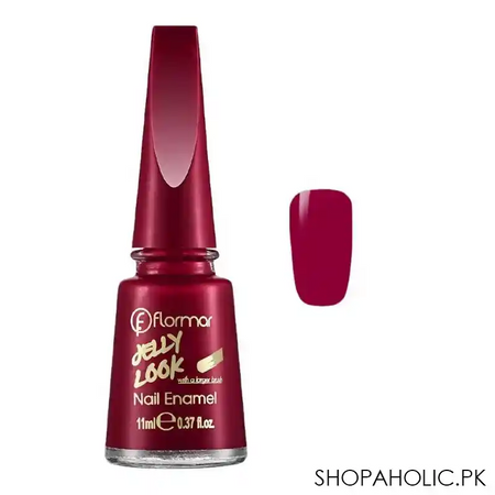 flormar jelly look nail enamel, jl37, marmelade, 11ml main image