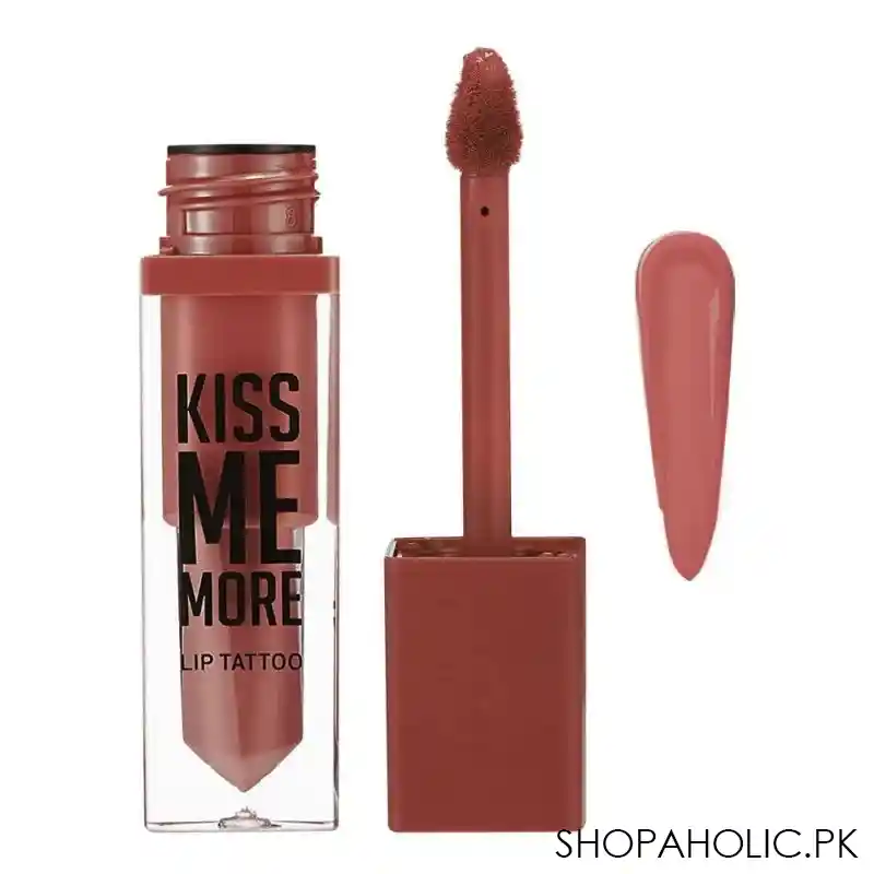 flormar kiss me more lip tattoo, 04 peach main image