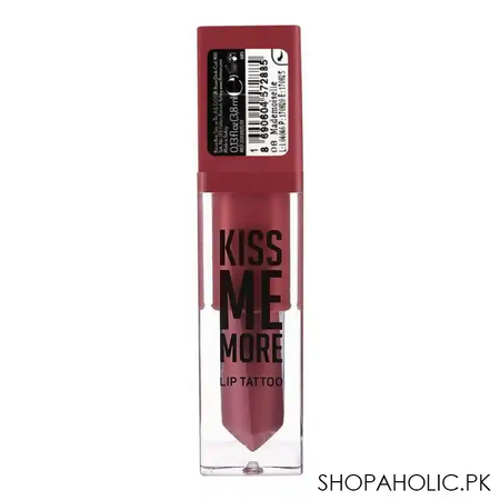 flormar kiss me more lip tattoo, 08 mademoiselle image2