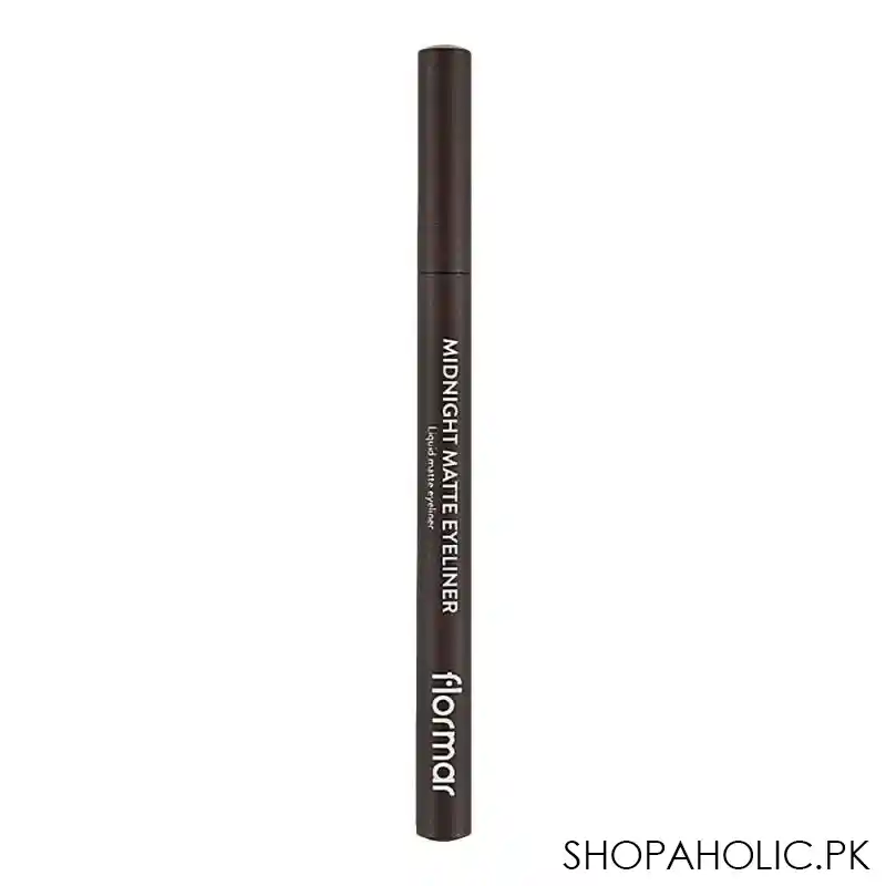 flormar midnight matte eye liner, 02 brown image2