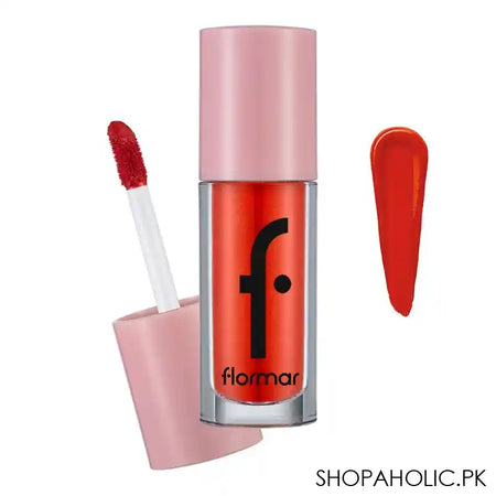 Flormar Mood Booster Blush, Liquid Blush, Doe-foot Applicator, Feel The Red, 4ml, 004 - Main Image