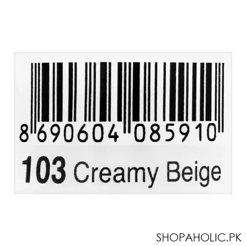 flormar perfect coverage foundation, 103 creamy beige 30ml image3