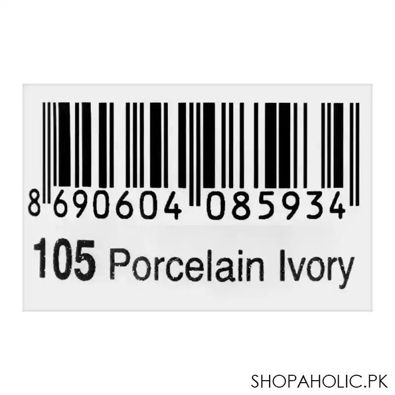 flormar perfect coverage foundation, 105 porcelain ivory, 30ml image3