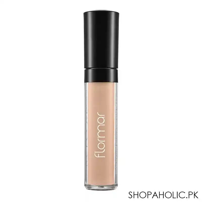 flormar perfect coverage liquid concealer, 004, medium beige image2
