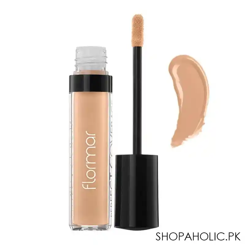 flormar perfect coverage liquid concealer, 005, soft beige main image