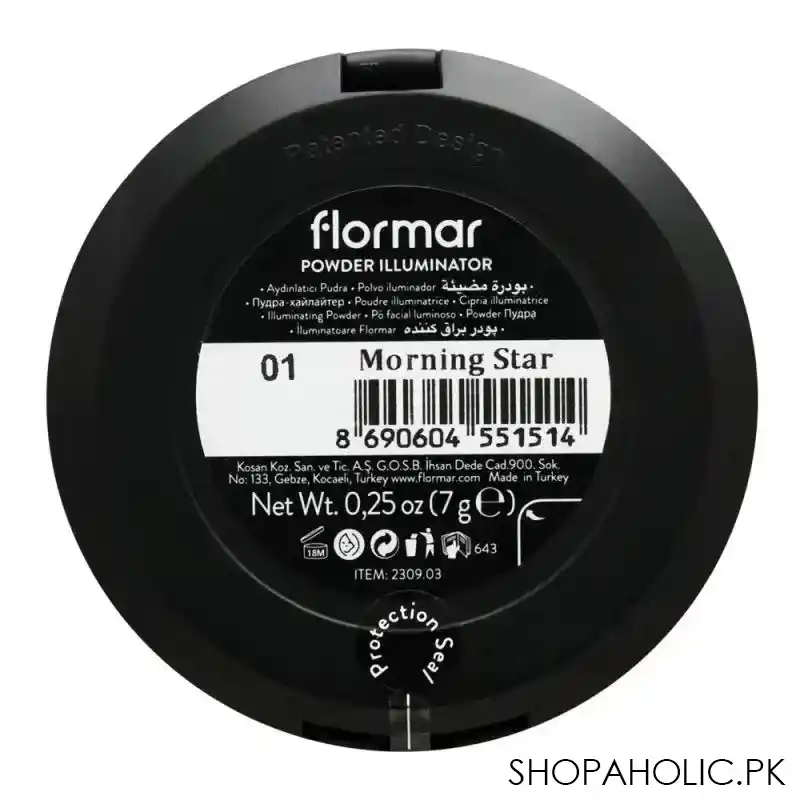 flormar powder illuminator, 01 morning star image3