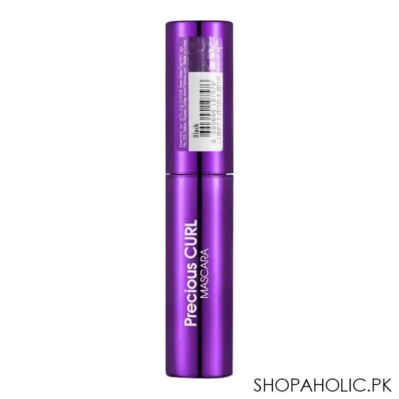 flormar precious curl mascara, black image3