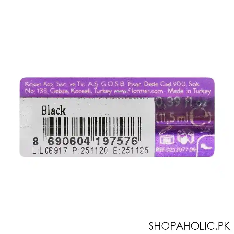 flormar precious curl mascara, black image4