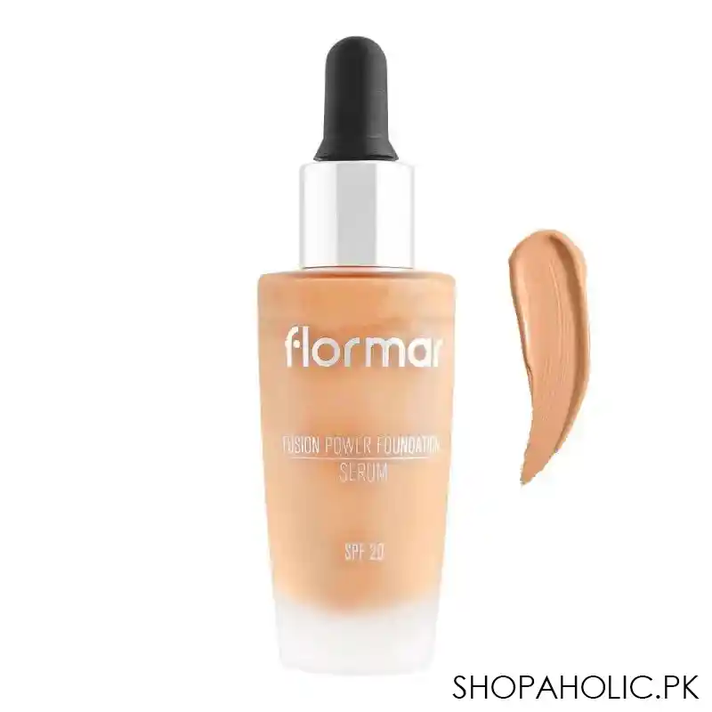 flormar reborn fusion power foundation serum, spf 20, rose main image