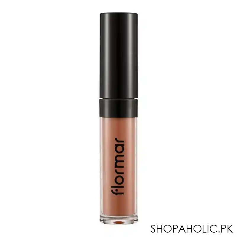 flormar silk matte liquid lipstick, 001, undressed image2
