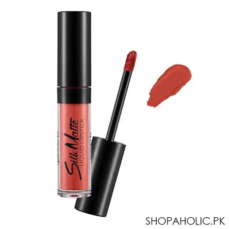 flormar silk matte liquid lipstick, 003 sunset main image