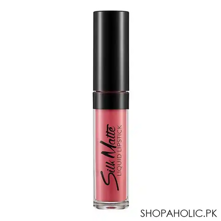 flormar silk matte liquid lipstick, 004 daisy image2