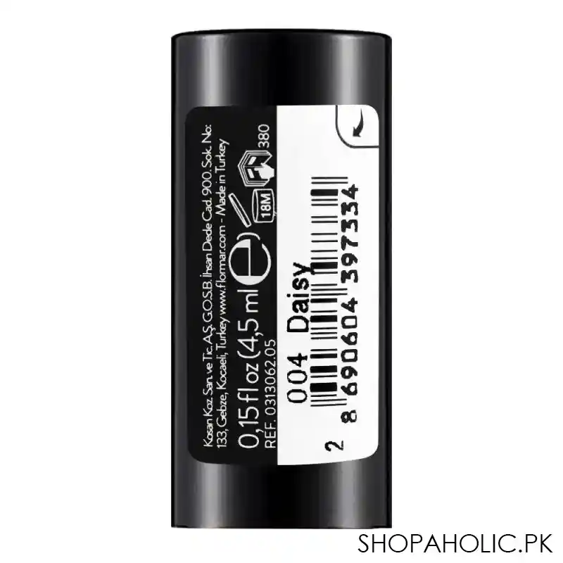flormar silk matte liquid lipstick, 004 daisy image3