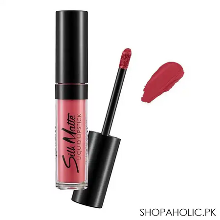 flormar silk matte liquid lipstick, 004 daisy main image