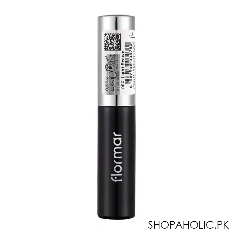 flormar tinted brow gel, 002, light brown image2