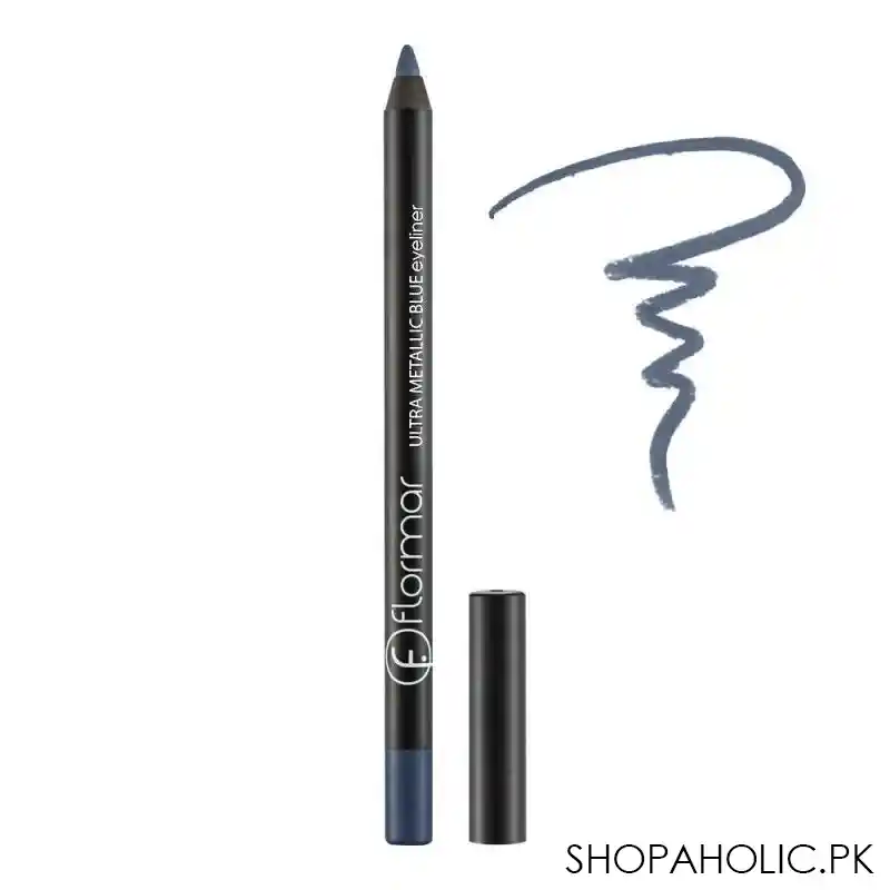 flormar ultra metallic blue, eye liner main image