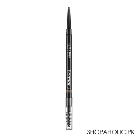Flormar Ultra Thin Brow Pencil, Eyebrow Pencil, Long lasting, Waterproof, Light Brown, 0.14g, 02 - Image 3