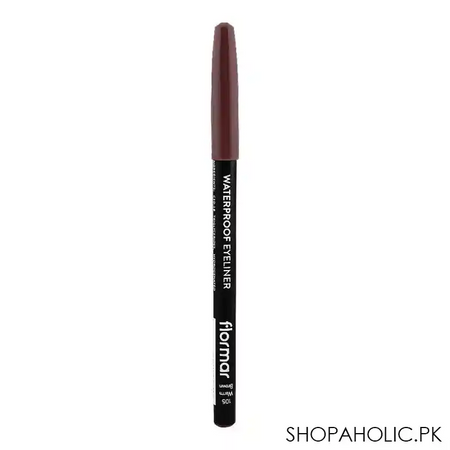 flormar waterproof eye liner, 105 warm brown image2