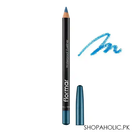 flormar waterproof eye liner, 114, blue sky main image