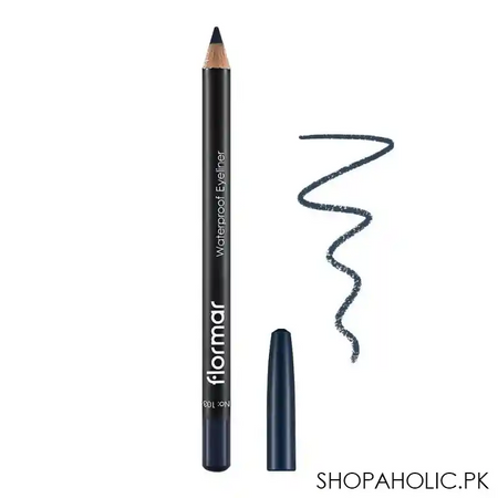 flormar waterproof eye liner, navy blue, 103 main image
