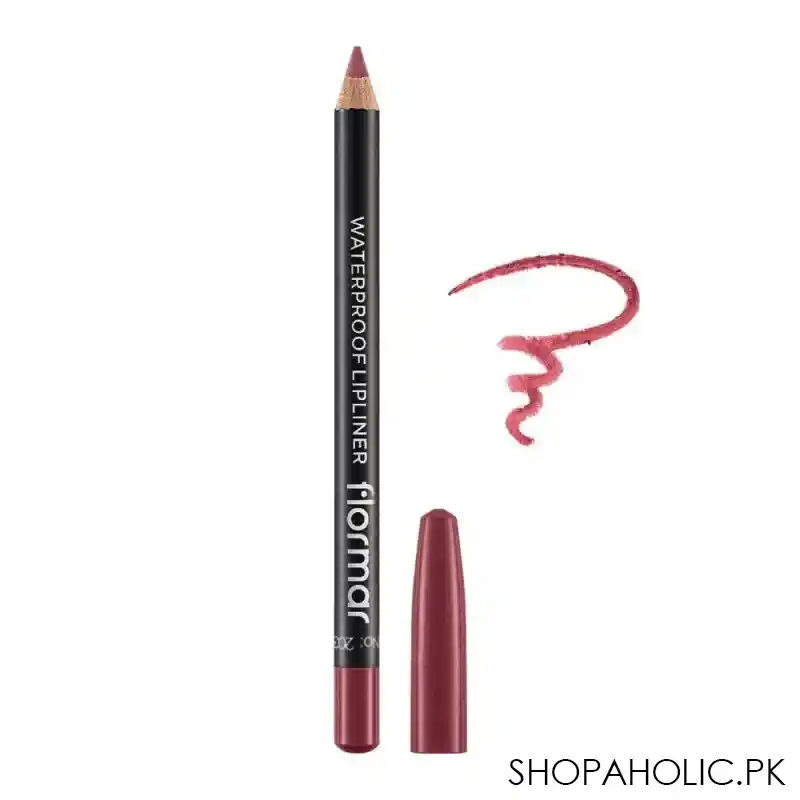 flormar waterproof lip liner, 203 main image