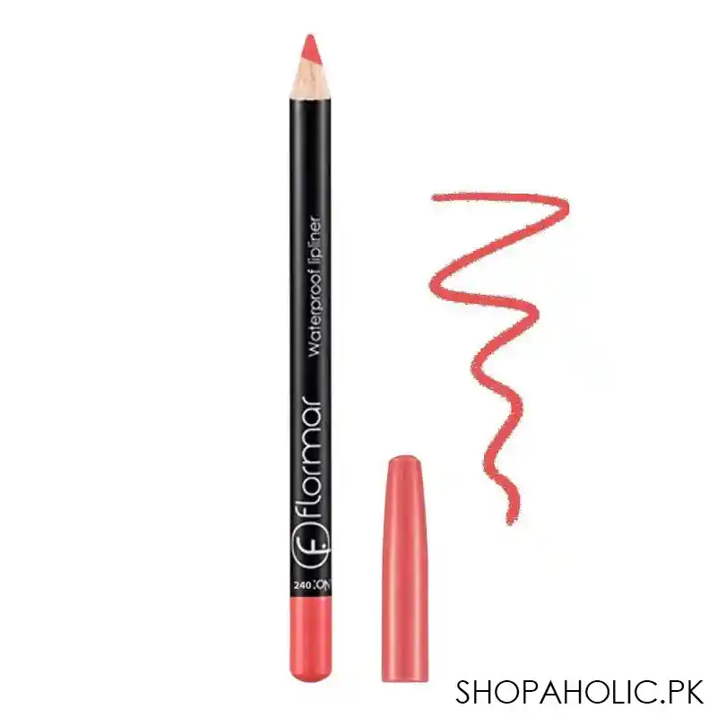 flormar waterproof lip liner, 240 sunset main image