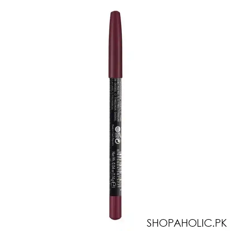 flormar waterproof lip liner, 242 deep bordeaux image3