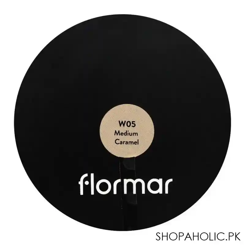 flormar wet & dry compact powder, w05 medium caramel image2