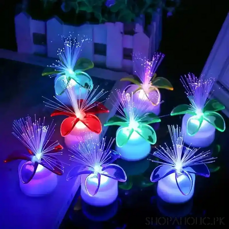 flower optic night light main image