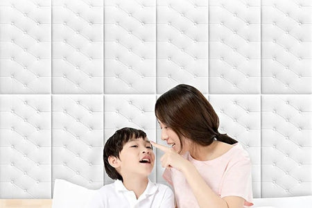 (pack of 4) 3d foam button shape wall sticker sheet main image
