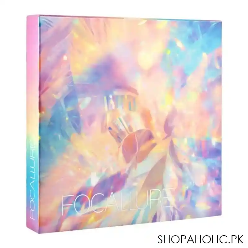 focallure 16 pan eyeshadow crystal palette the impressionism collection, 11136 2 image2