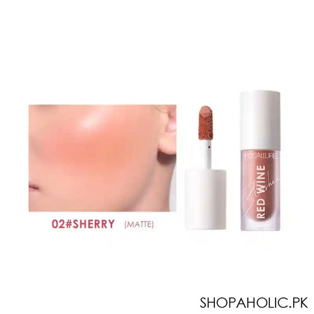 Focallure Hangover Red Wine Blusher B02 FA-89 #EN-FA-89-B02-2 - Image 4