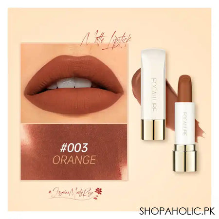 Focallure Pure Matte Lipstick 003 FA-203 #EN-FA-203-003-2 - Main Image