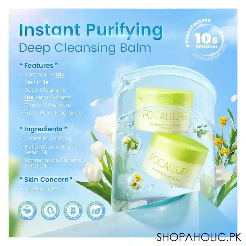 Focallure Refreshing Cleansing Balm 75gm FA-C01 #EN-FA-C01-RC01-1 - Image 3