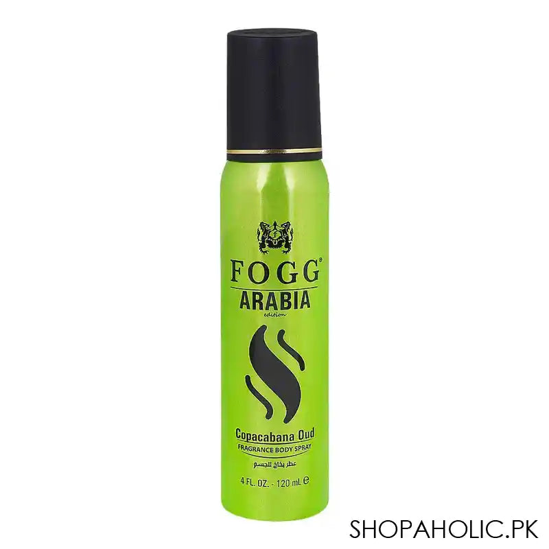 Fogg Arabia Edition Copacabana Oud Fragrance Body Spray, For Men, 120ml - Main Image