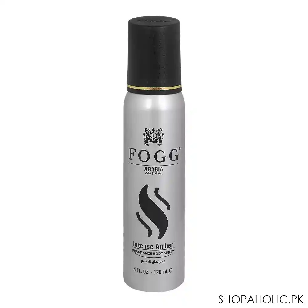 fogg arabia edition intense amber fragrance body spray, for men, 120ml main image