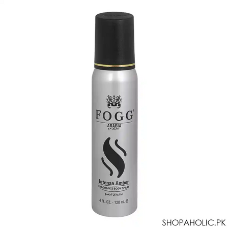 fogg arabia edition intense amber fragrance body spray, for men, 120ml main image