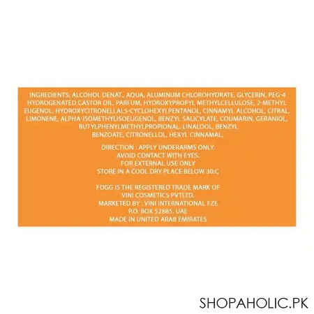 fogg elegance women roll on deodorant, 50ml image3