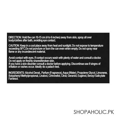 fogg fine brazilian burst fragrance body spray, for men & women, 120ml image3