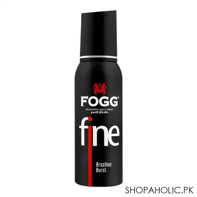 fogg fine brazilian burst fragrance body spray, for men & women, 120ml main image