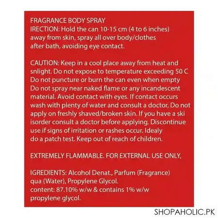 fogg napoleon fragrance body spray, for men, 120ml image3