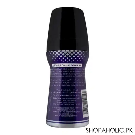 fogg splendid women roll on deodorant, 50ml image2