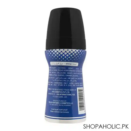 fogg status men roll on deodorant, 50ml image2