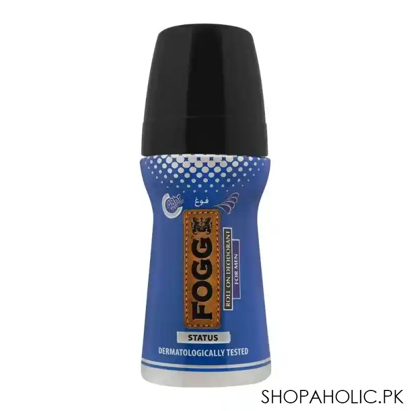 fogg status men roll on deodorant, 50ml main image